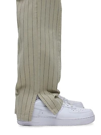 Pinstriped Drawstring Pants