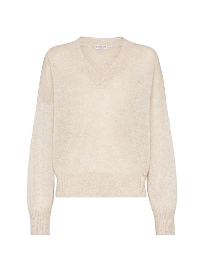Sparkling Mohair and Wool Sweater