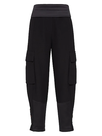 Cotton and Linen Cavalry Explorer Cargo Trousers