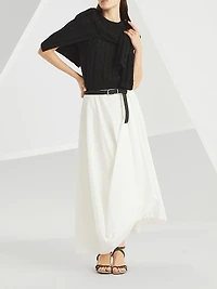 Cotton Dazzling Double Cable Sweater Vest