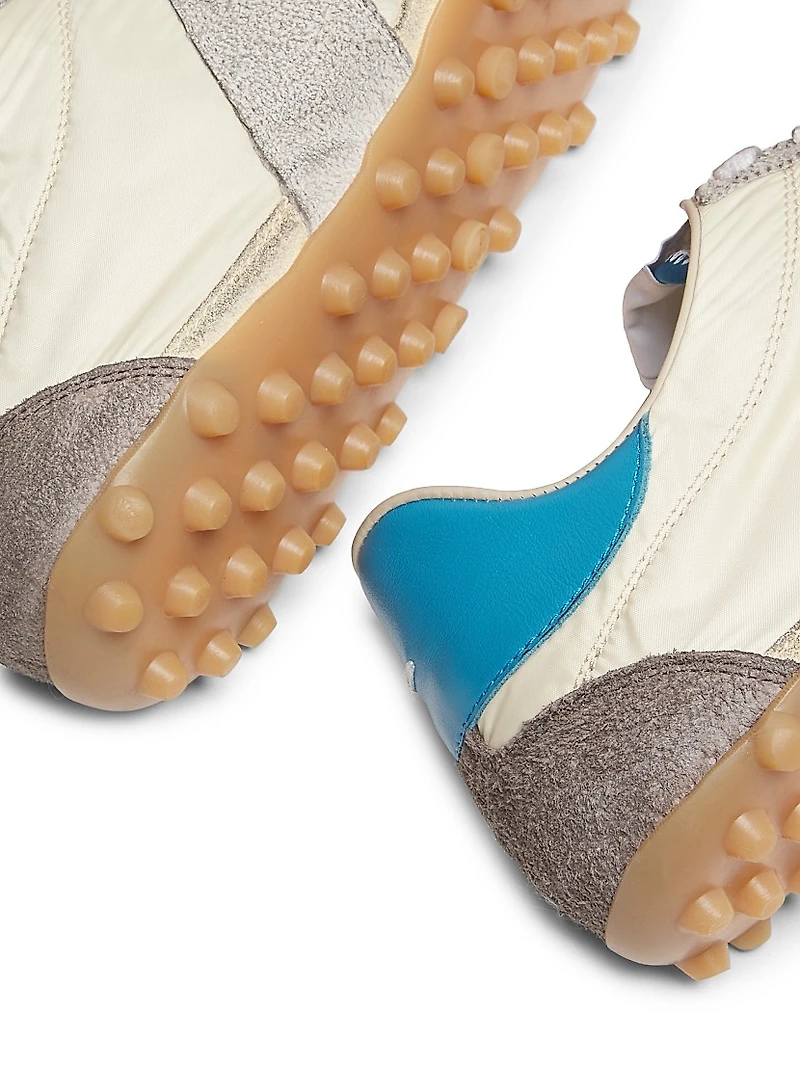 Sprinters Nylon & Leather Low-Top Sneakers