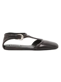 Leather Mary Janes