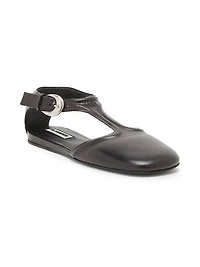 Leather Mary Janes