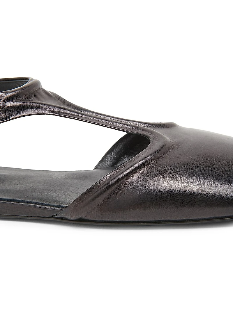 Leather Mary Janes