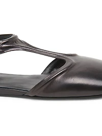 Leather Mary Janes