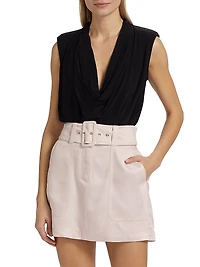 Eden Stretch Jersey Sleeveless Bodysuit