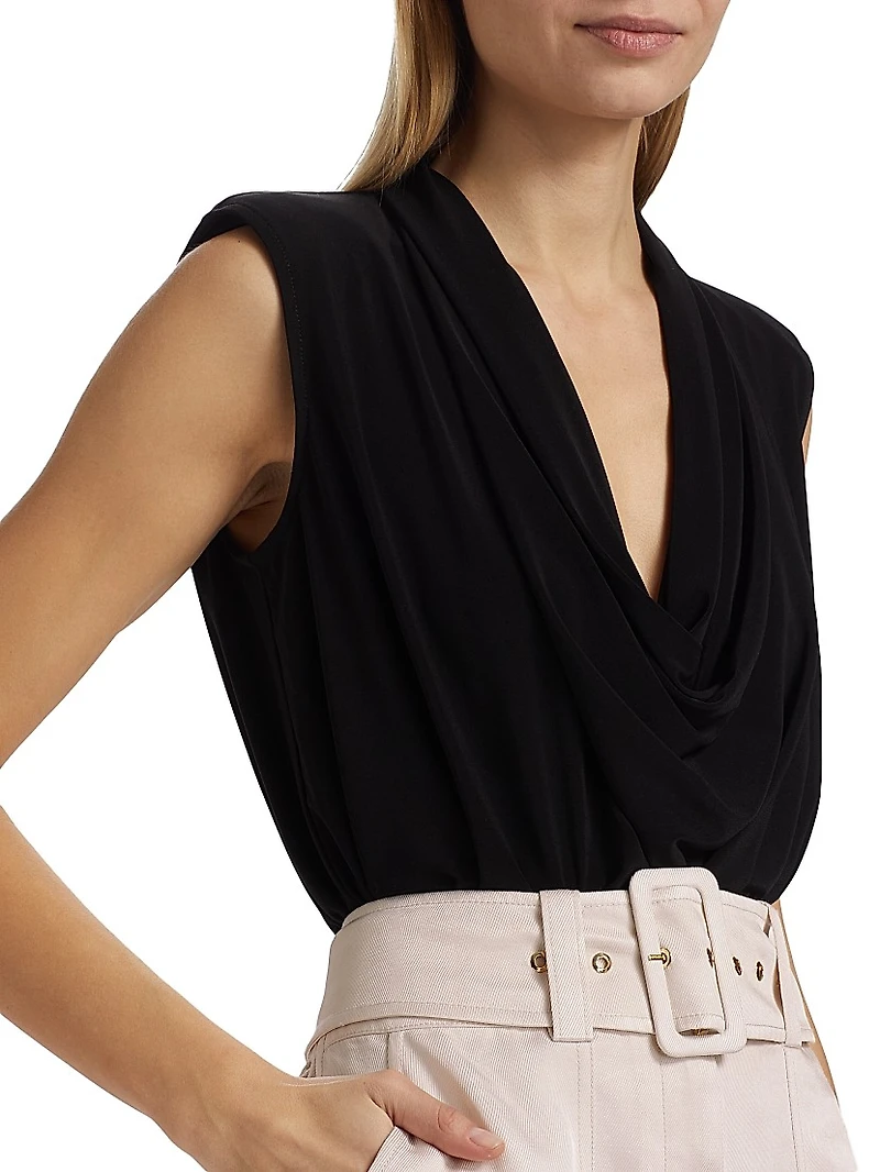 Eden Stretch Jersey Sleeveless Bodysuit