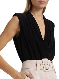 Eden Stretch Jersey Sleeveless Bodysuit