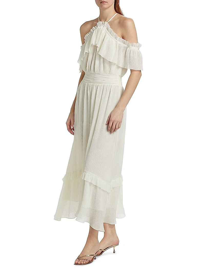 Zavi Halter Midi-Dress