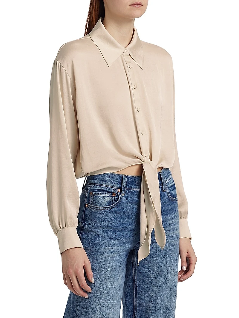Luna Tie-Waist Top