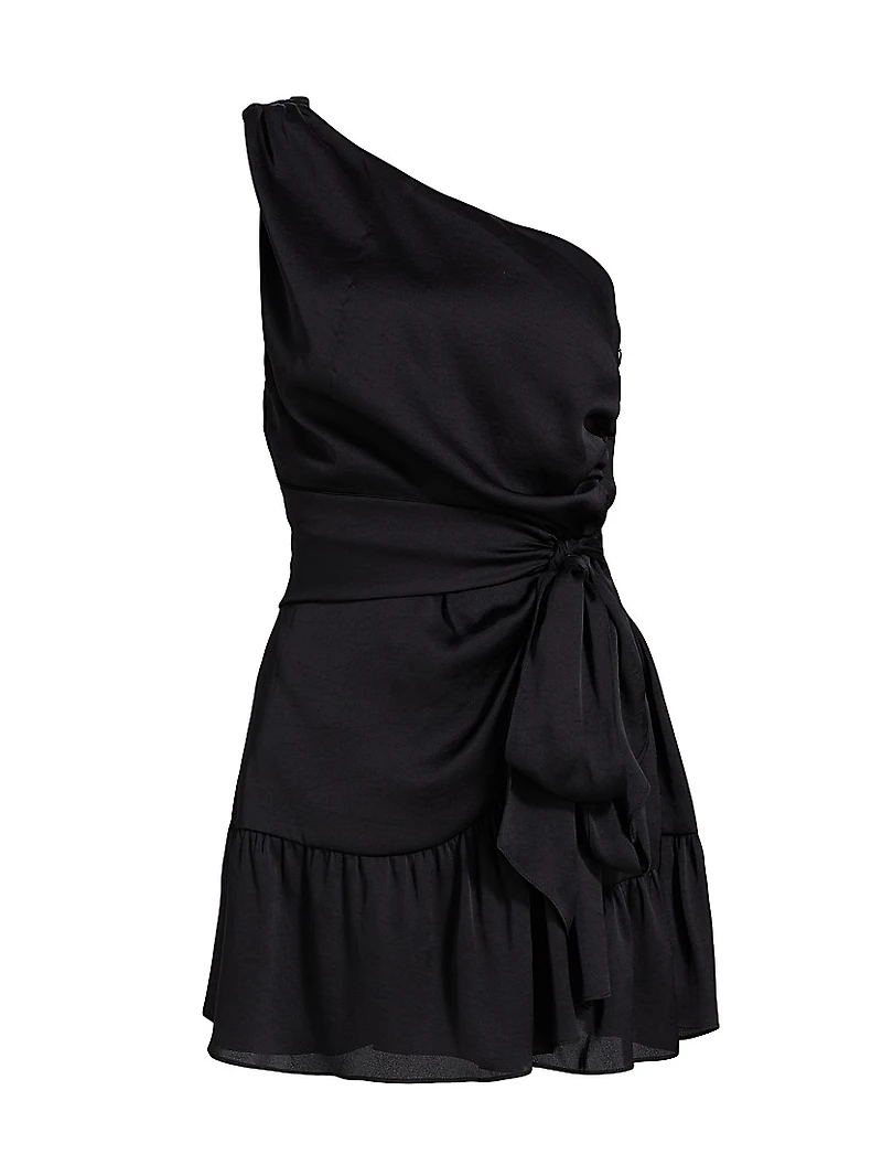 Harrison One-Shoulder Minidress