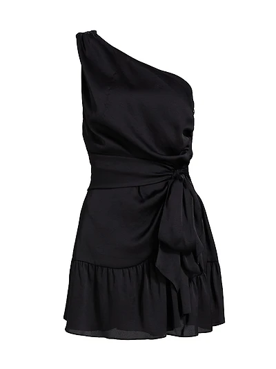 Harrison One-Shoulder Minidress