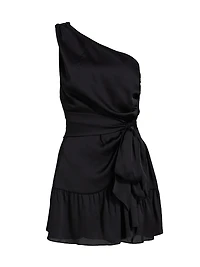 Harrison One-Shoulder Minidress