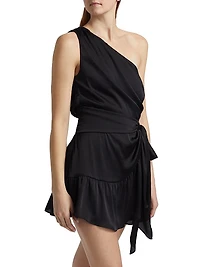 Harrison One-Shoulder Minidress