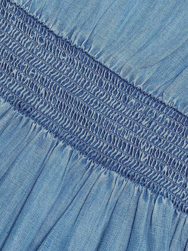 Paxton Sleeveless Mini-shirtdress