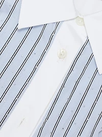 Juniper Striped Button-Front Midi-Dress