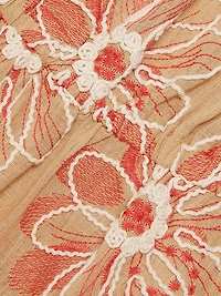 Selby Floral Tie-Waist Minidress