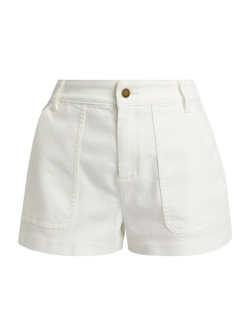 Hilary Cotton-Blend Shorts