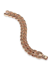 Curb Chain Bracelet 18K Rose Gold