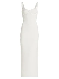 Muse Bandage Sweetheart Body-Con Gown