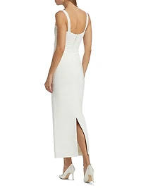 Muse Bandage Sweetheart Body-Con Gown