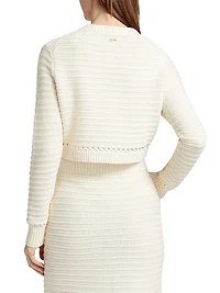 Miller Knit Cotton Cardigan
