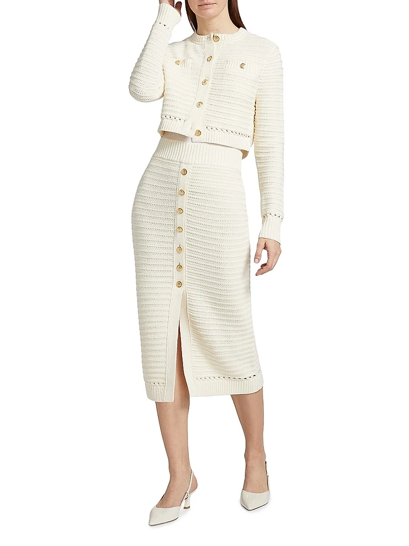 Miller Knit Cotton Cardigan