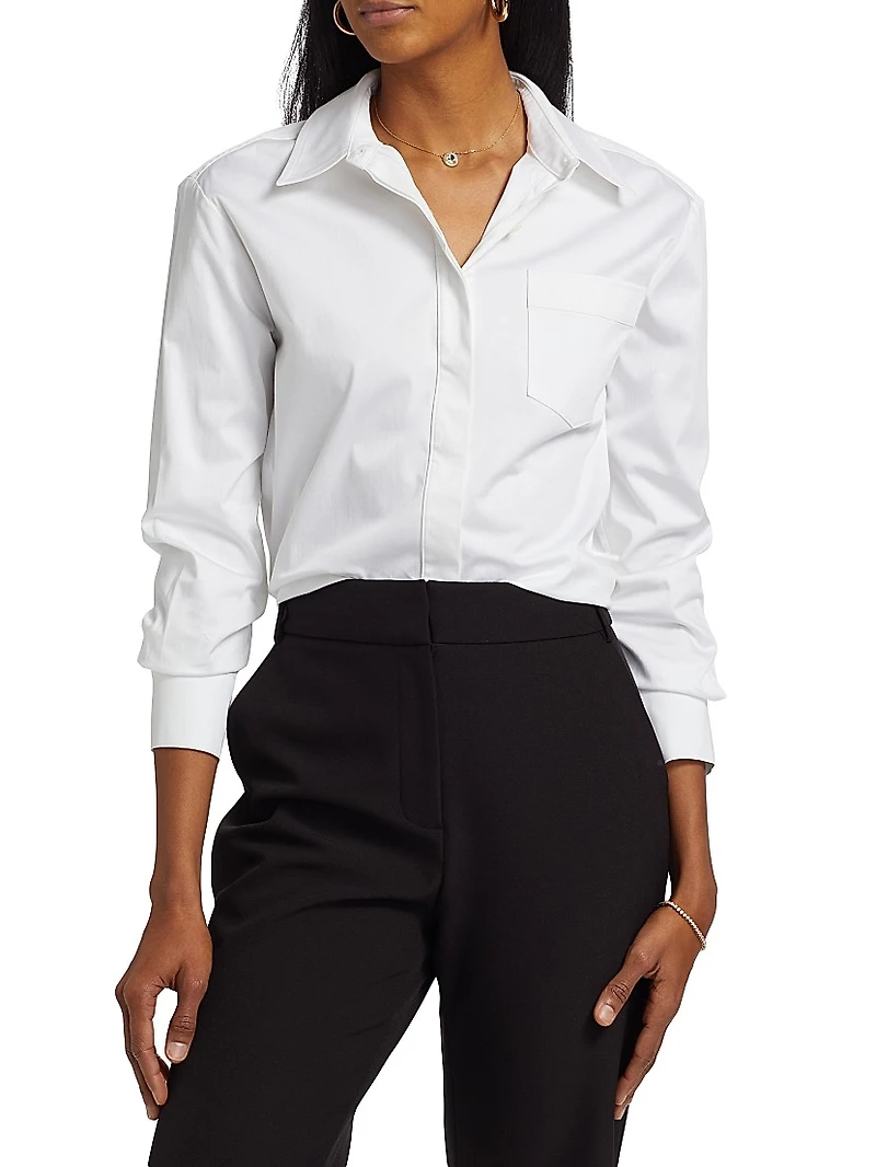 Riley Patch Pocket Boyfriend Shirt