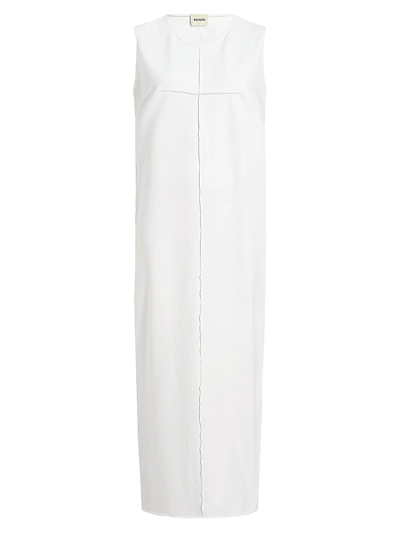 Hal Oversized Cotton Sleeveless Maxi Dress