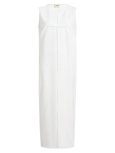 Hal Oversized Cotton Sleeveless Maxi Dress