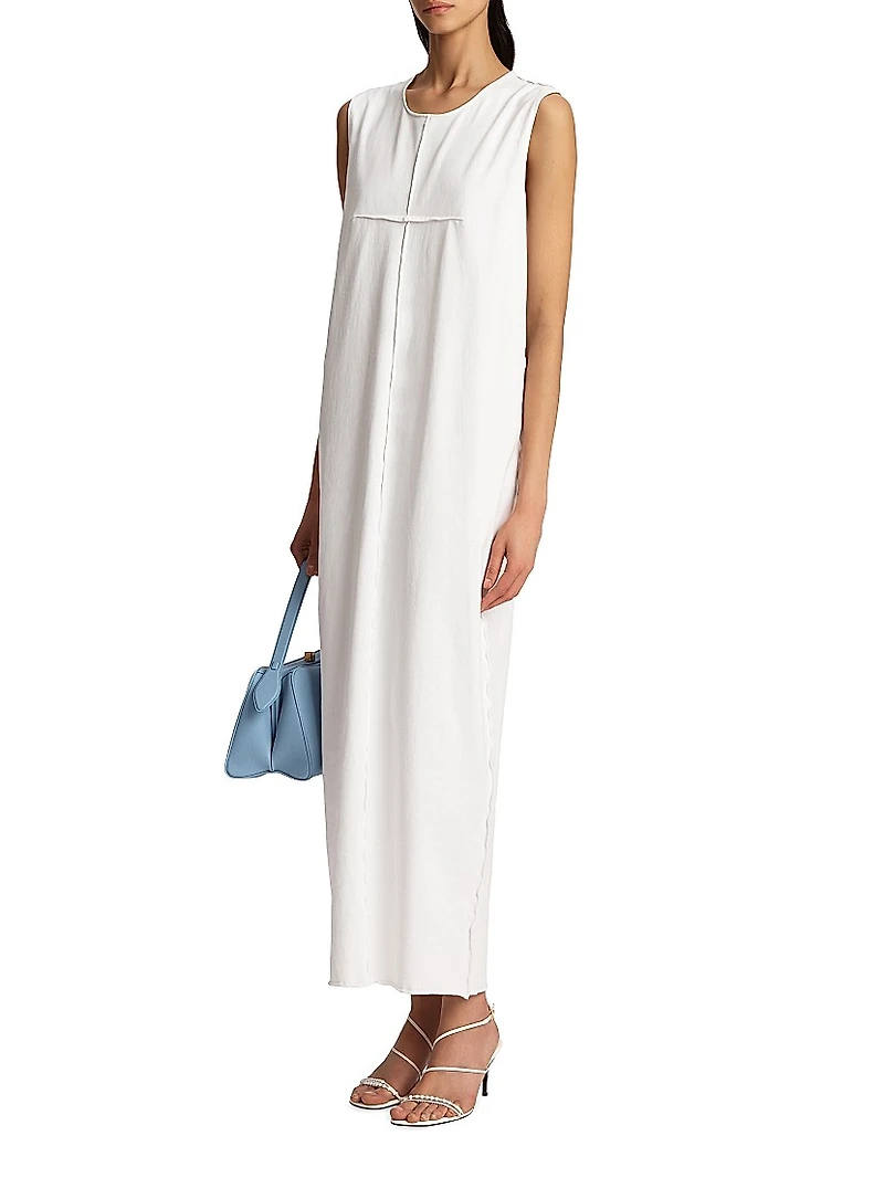 Hal Oversized Cotton Sleeveless Maxi Dress