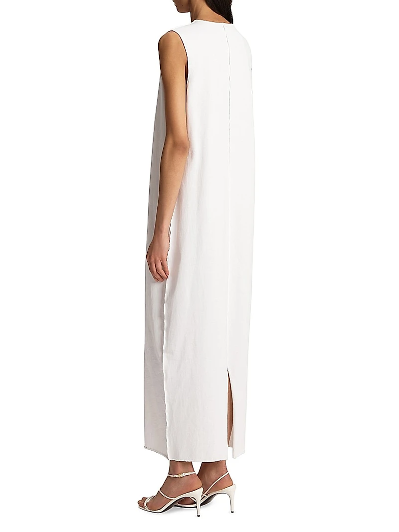 Hal Oversized Cotton Sleeveless Maxi Dress