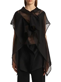 Santana Silk Organza Top