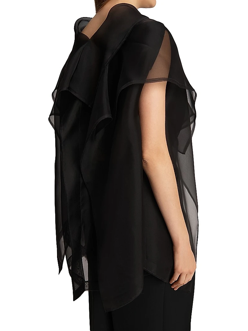 Santana Silk Organza Top