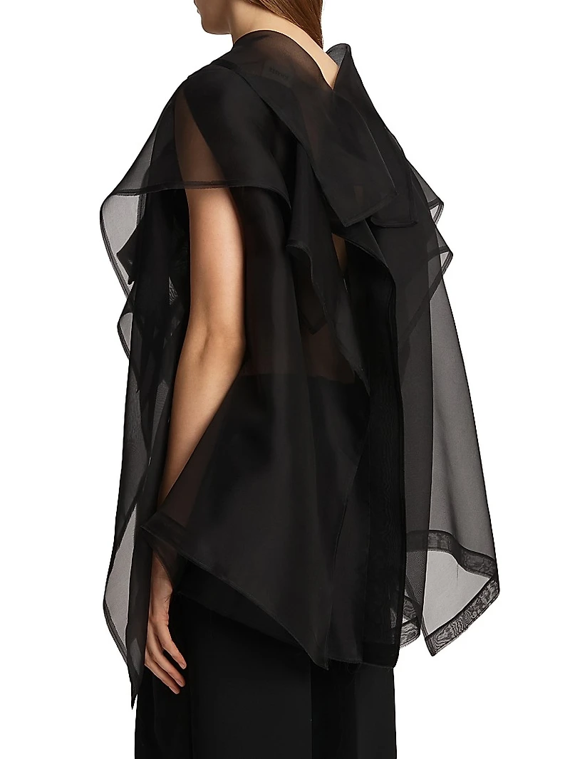 Santana Silk Organza Top