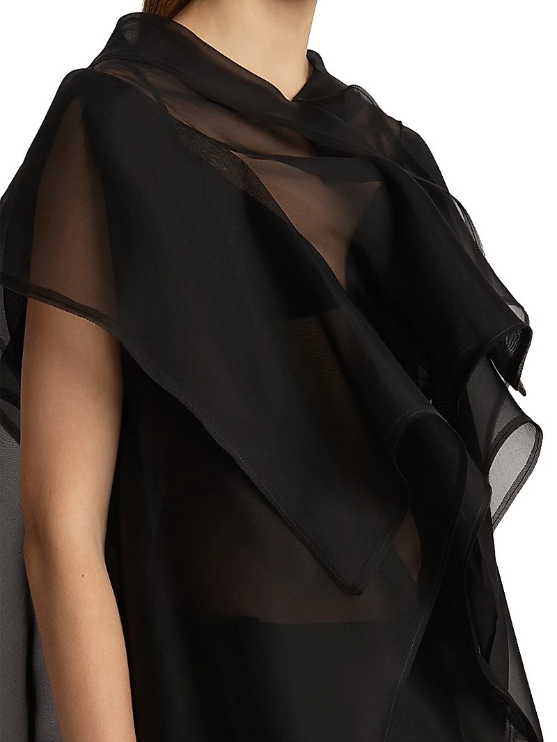 Santana Silk Organza Top