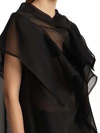 Santana Silk Organza Top