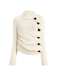 Lorrai Silk Knit Cardigan