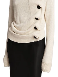 Lorrai Silk Knit Cardigan
