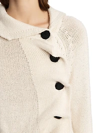 Lorrai Silk Knit Cardigan