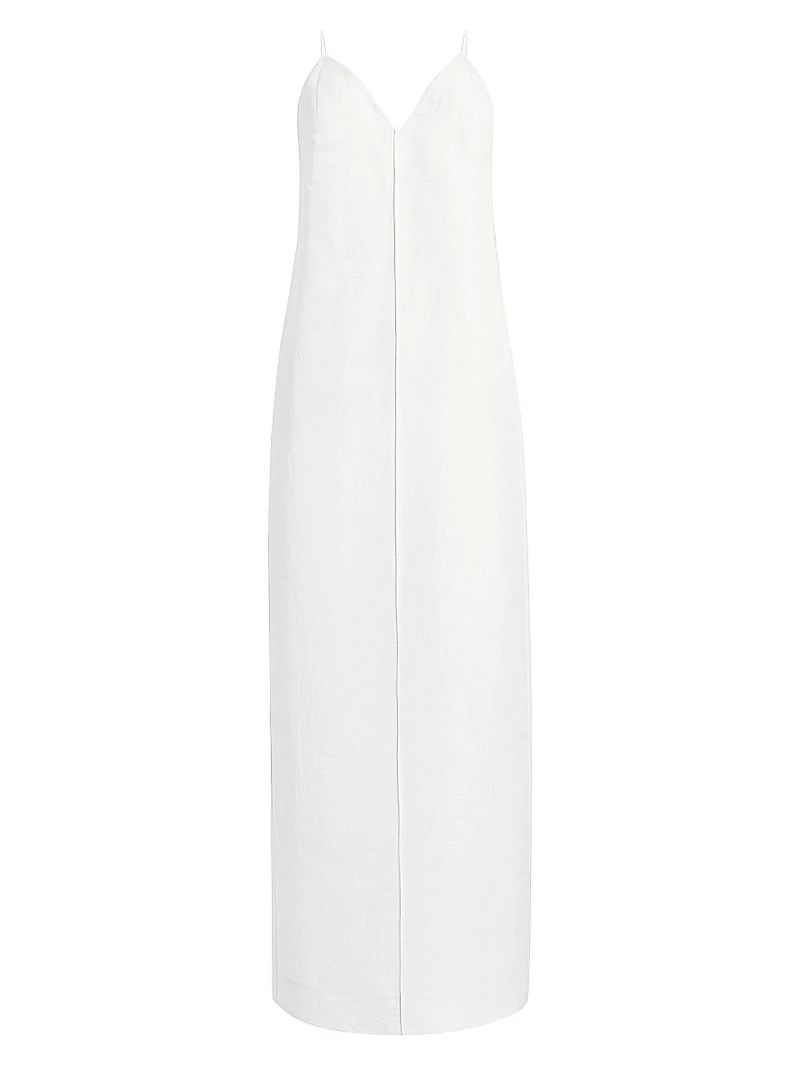 Tulula Silk Sleeveless Maxi Dress
