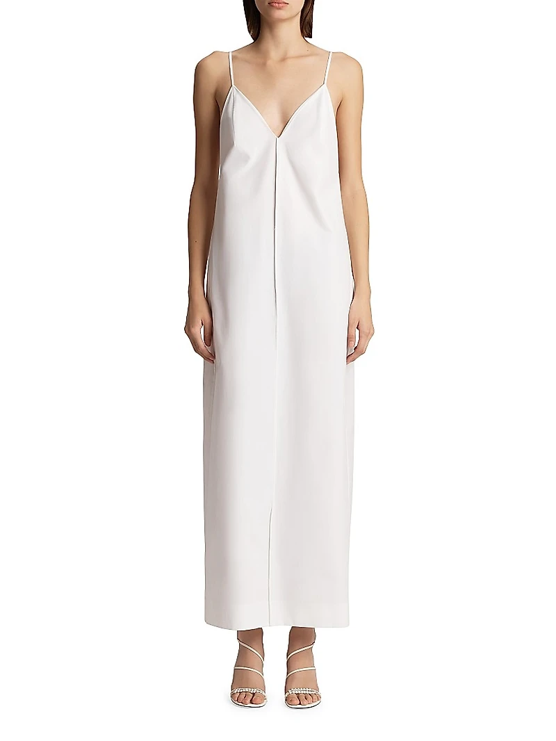 Tulula Silk Sleeveless Maxi Dress