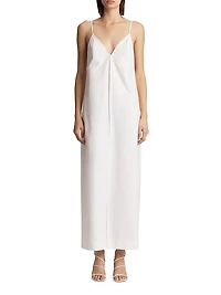 Tulula Silk Sleeveless Maxi Dress