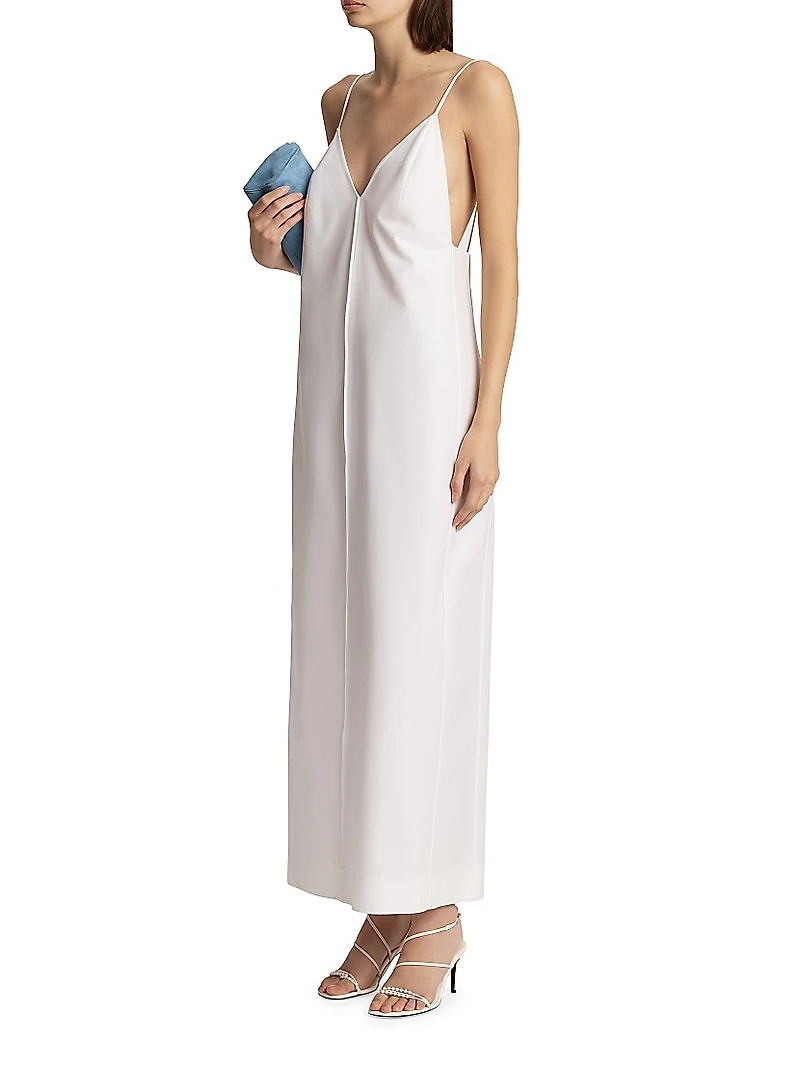 Tulula Silk Sleeveless Maxi Dress