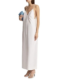Tulula Silk Sleeveless Maxi Dress