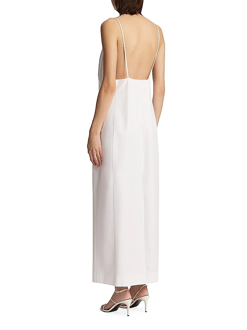 Tulula Silk Sleeveless Maxi Dress