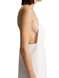 Tulula Silk Sleeveless Maxi Dress