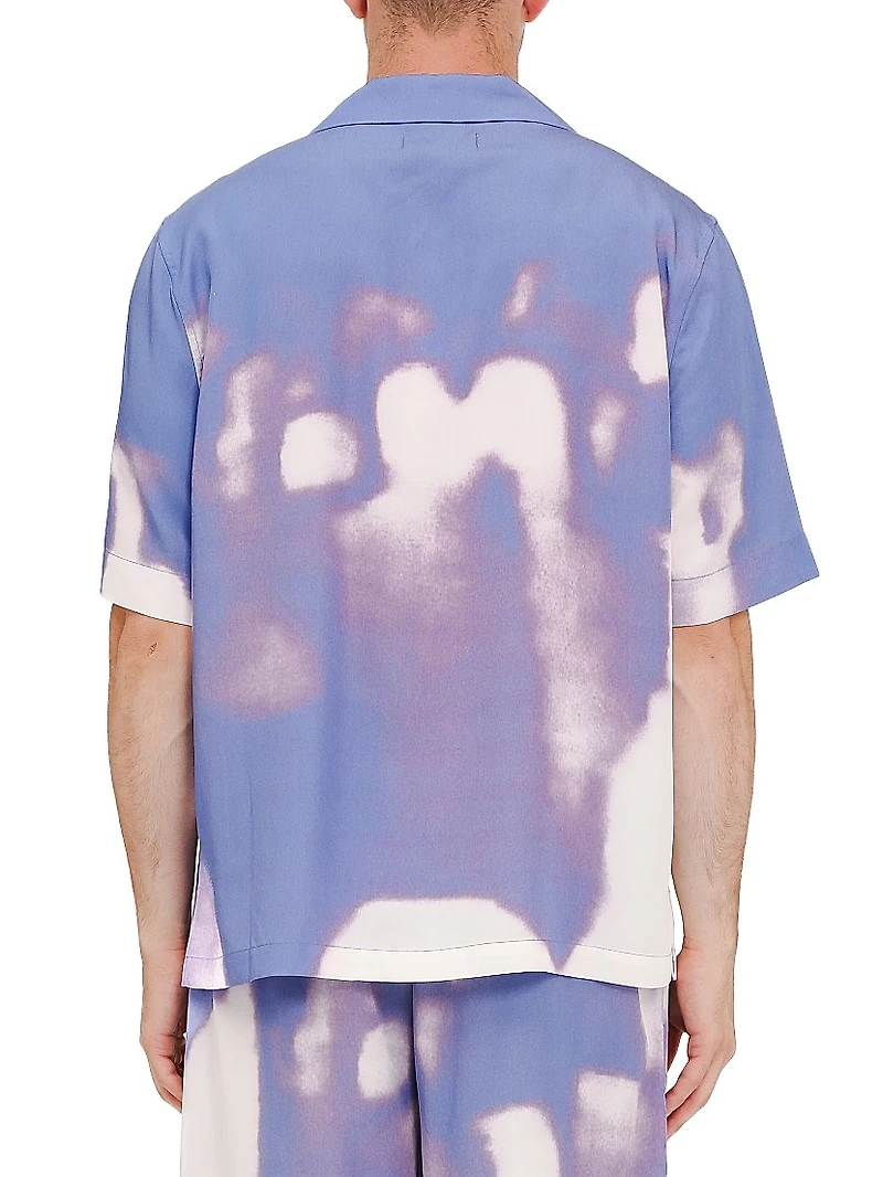 Ombré Burn Camp Shirt