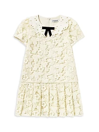 Little Girl's & Butterfly Lace Dress