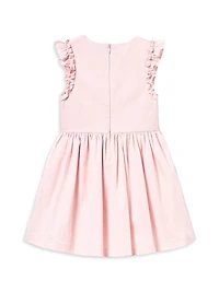 Little Girl's & Cotton Flower Dress